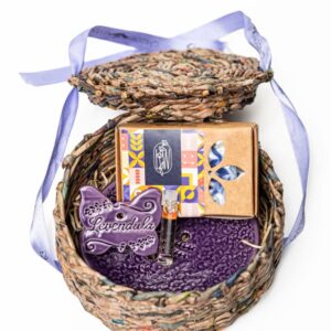 Vintage ajándékcsomag_levendula