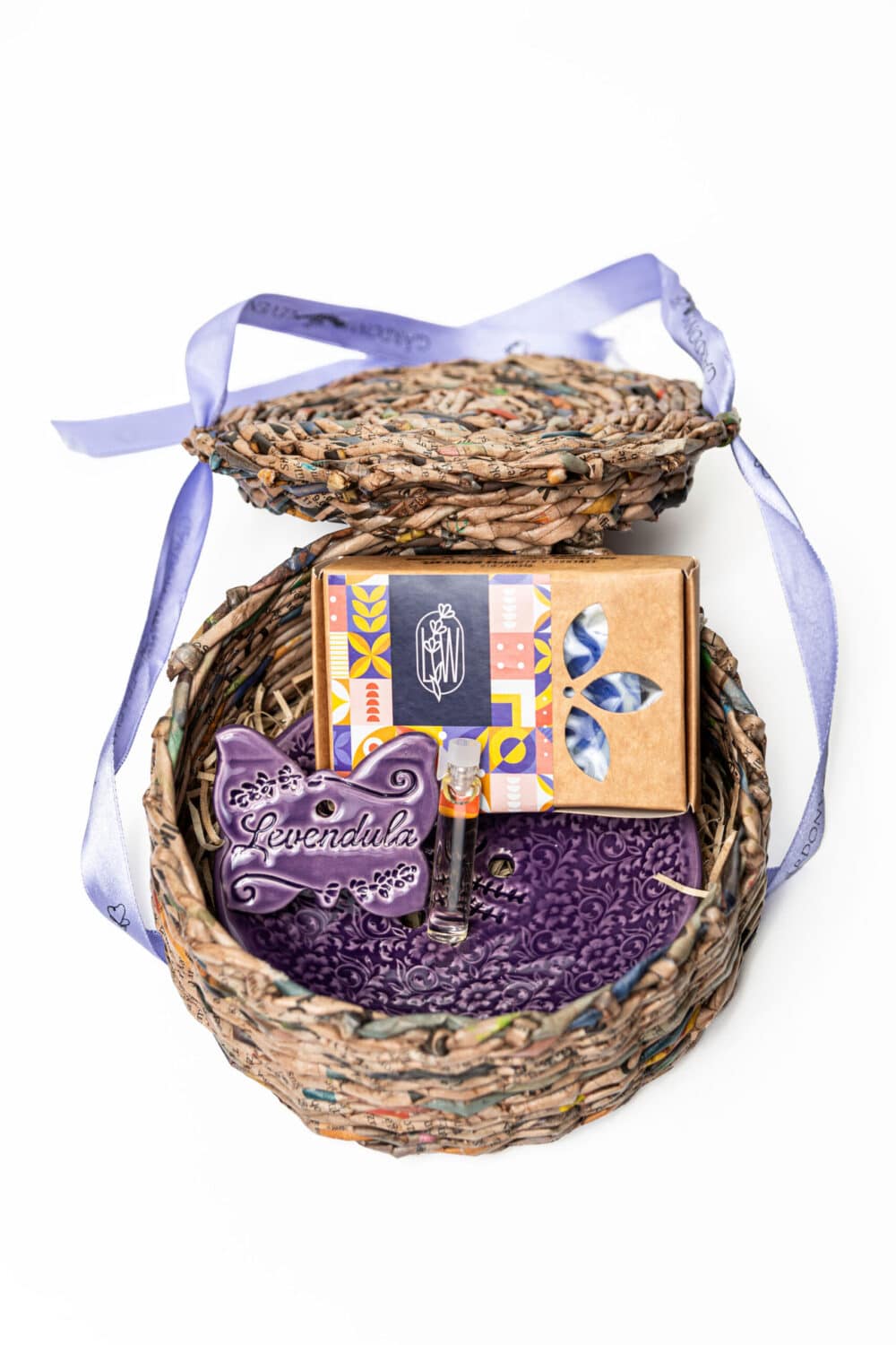 Vintage ajándékcsomag_levendula