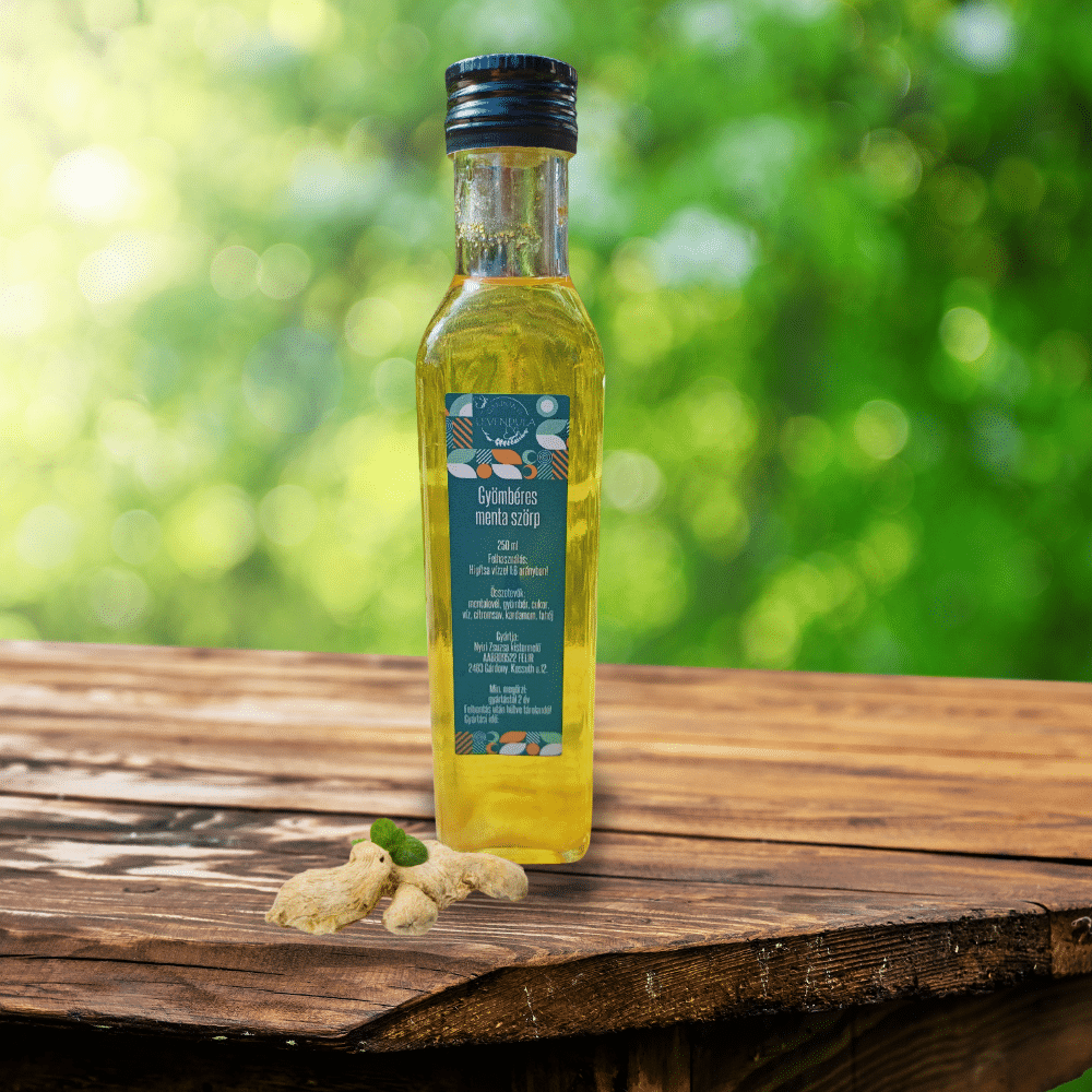 Gyömbéres menta szörp exclusiv