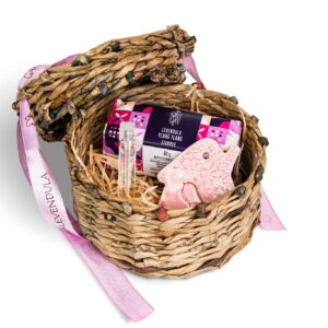 Mini ajándékcsomag fonott dobozban_levendula_ylang-ylang