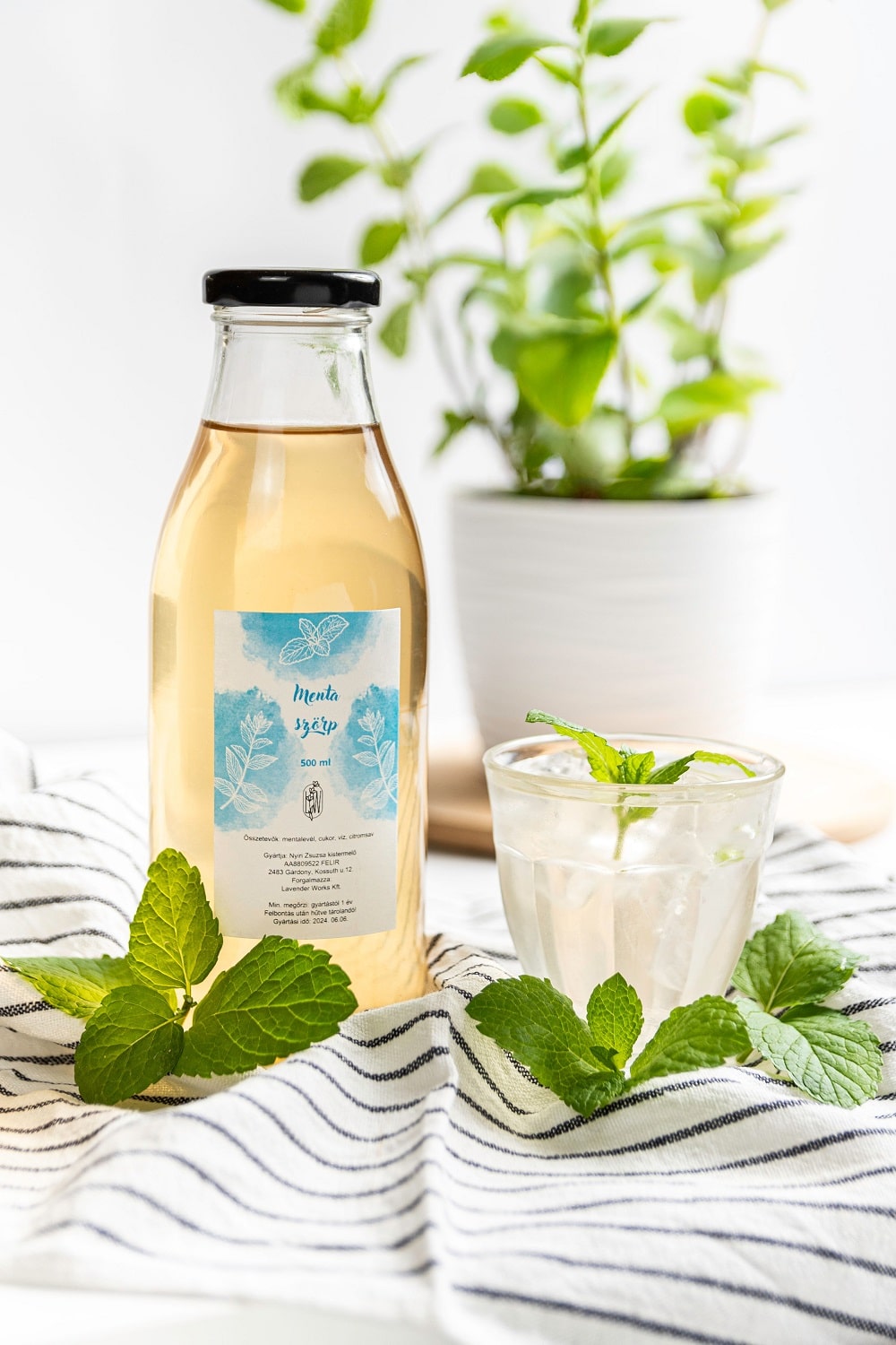 Menta szörp