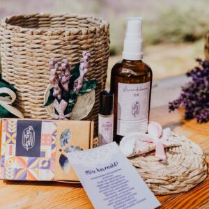 Prémium levendulás ápoló ajándékcsomag