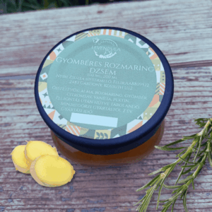 Gyömbéres rozmaring dzsem