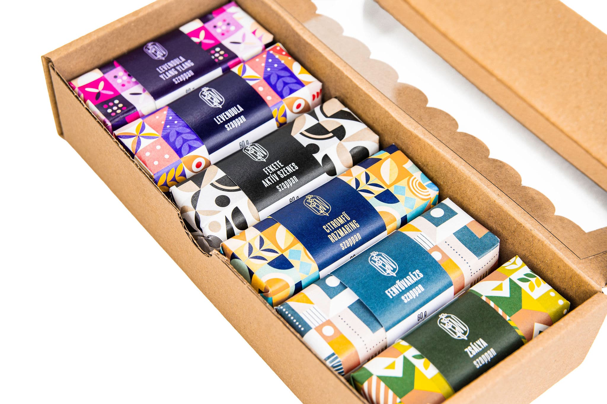 Szappan bár kollekció-6 db-os- ajándékdoboz